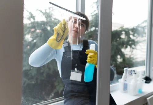 Nettoyage de vitres intérieures et extérieures à Meillac